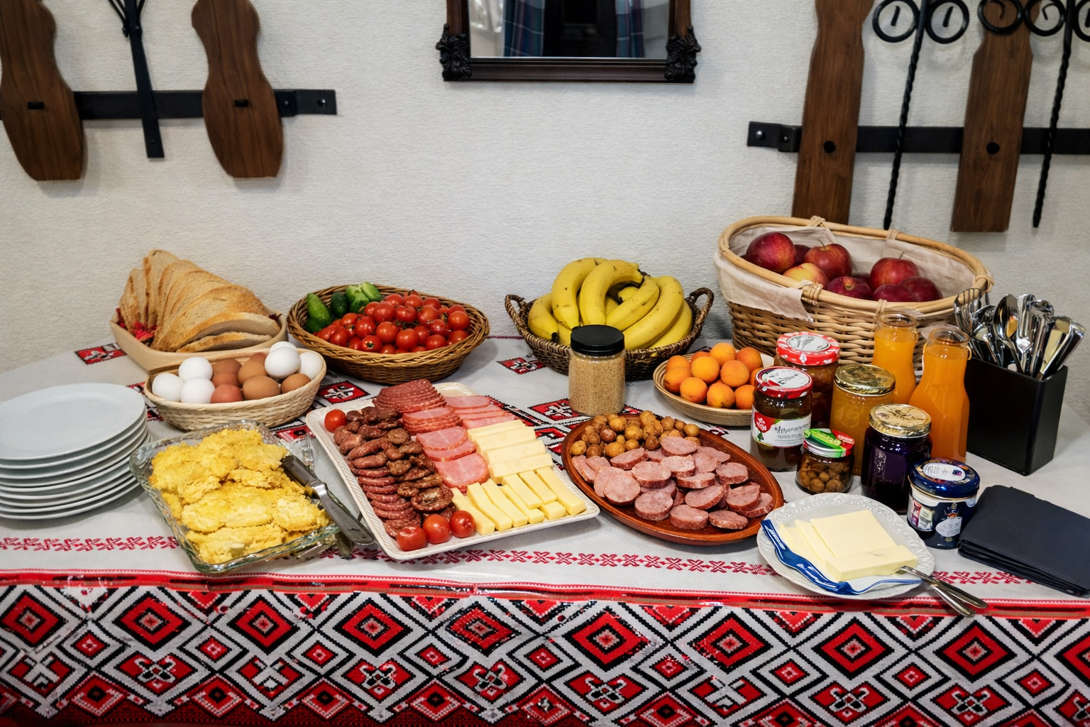 Mic dejun traditional tip bufet